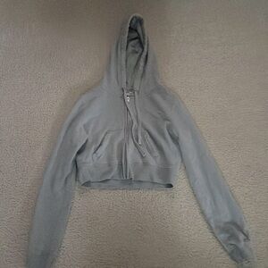 Hollister mini zip-up hoodie